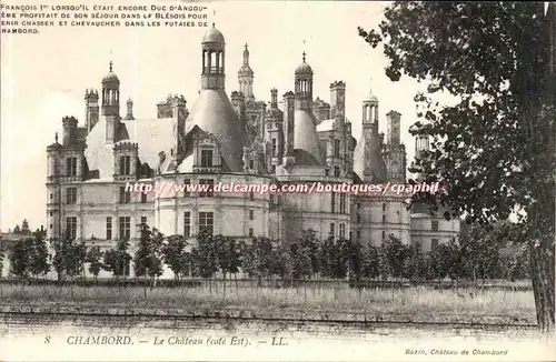 Chambord - Le Chateau - Cote Est Cartes postales