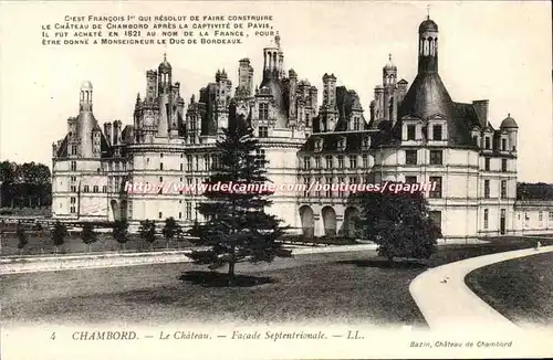 Chambord - Le Chateau Cartes postales