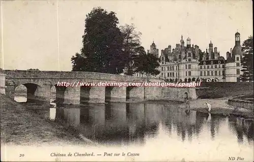 Chambord - Pont sur le Casson Cartes postales