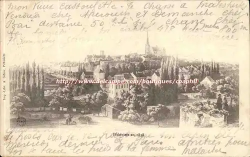 Pithiviers en 1818 - Cartes postales