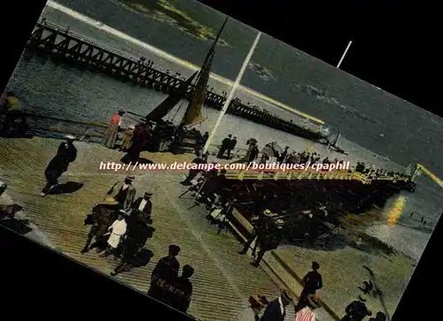 Trouville - interesting card - corner missing Ansichtskarte AK