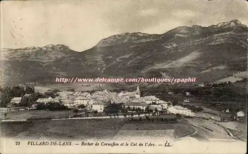 Villard de Lans - Rocher de Cornafion et le Col de &#39Arc Cartes postales