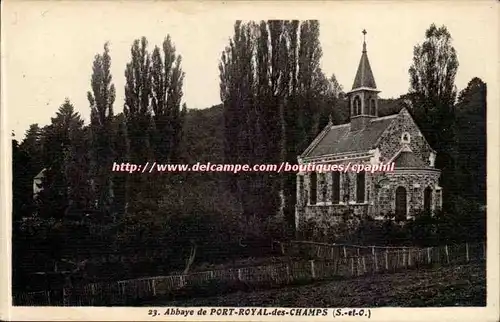 Abbaye de Port Royal des Champs - Ansichtskarte AK