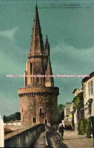 La Rochelle - La Tour des Quatre Sergents - Cartes postales