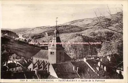 Salins les Bains - Saint Maurice et Vallee de la Furieuse - Ansichtskarte AK