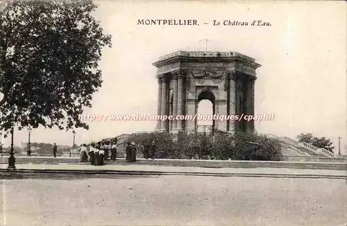 Montpellier - La Chateau d&#39eau - Cartes postales