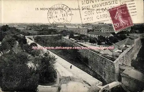 Montpellier - La Citadelle - Cartes postales