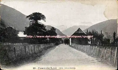 Saint Jean de Luz Ansichtskarte AK Ses environs