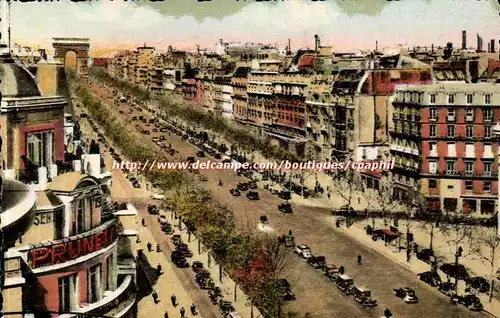 Paris Cartes postales Avenue des Champs Elysees