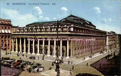 Bordeaux Cartes postales Le grand theatre