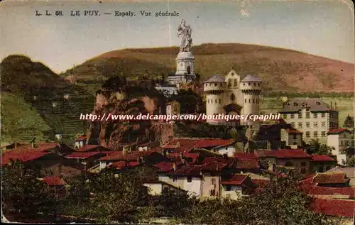 Le Puy Cartes postales Vue generale