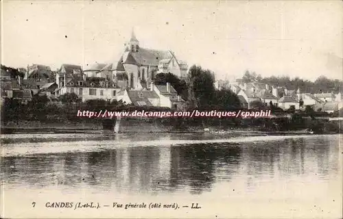 Candes - Vue Generale - Cartes postales