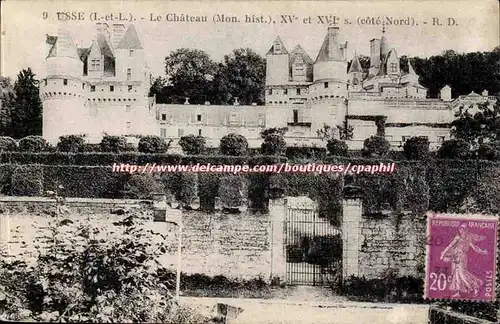 Usse - Le Chateau Monument historique XV et XVI siecle - Cartes postales