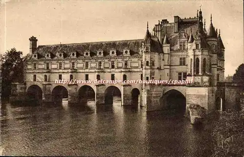 Chateaux de la Loire - Chateau de Chenonceaux - Ansichtskarte AK