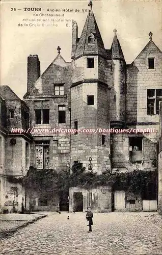 Tours - Ancien Hotel de Ville de Chateauneuf - Ansichtskarte AK