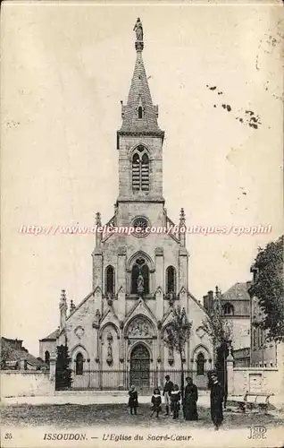 Issoudun - L&#39Eglise du Sacre Coeur - Cartes postales