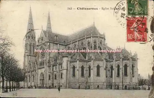 Chateauroux - L'Eglise - Cartes postales