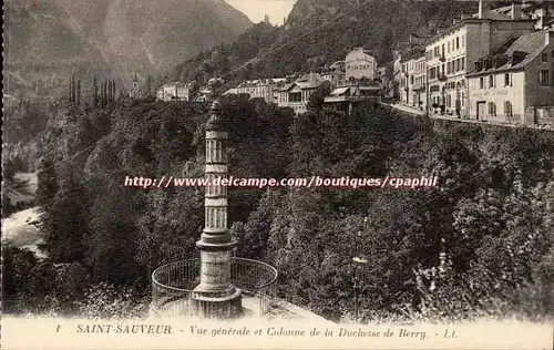 Saint Sauveur - Colonne de la Duchesse de Berry - Ansichtskarte AK