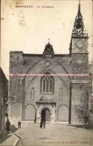 Perpignan - La Cathedrale - Cartes postales