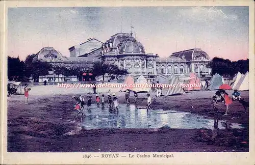 Royan - Le Casino Municipal - Cartes postales