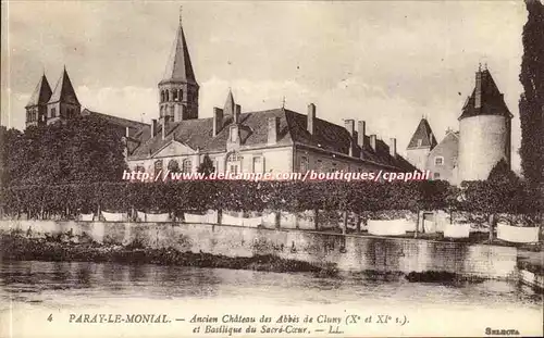 Paray le Monial Cartes postales Ancien chateau des abbes de Cluny