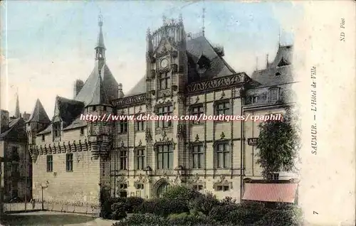 Saumur Cartes postales L&#39hotel de ville