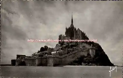 Mont Saint Michel Ansichtskarte AK Vue generale (cote merveille)