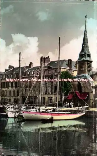 Honfleur - Eglise St Etienne musee - Ansichtskarte AK