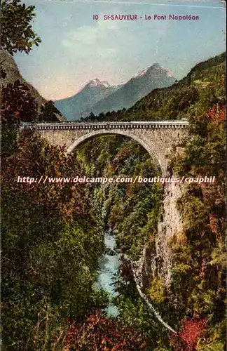 St Sauveur - Le Pont Napoleon - Ansichtskarte AK