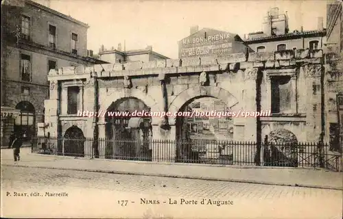 Nimes - La Porte d&#39Auguste - Cartes postales