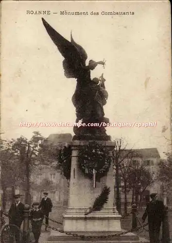 Roanne - Monument des Comatiants - Cartes postales