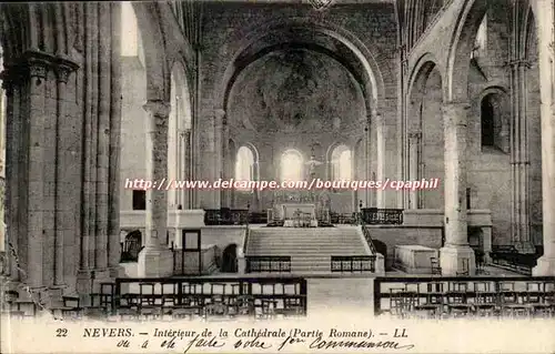 Nevers - Interieur de la Cathedrale - Cartes postales