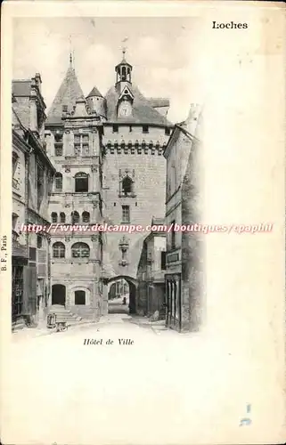 Loches - Hotel de Ville - Cartes postales