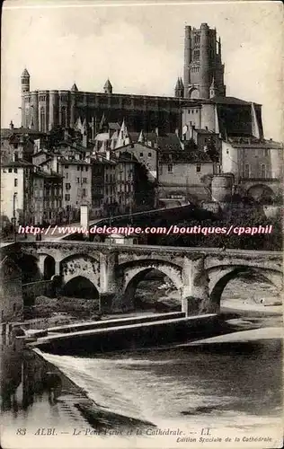 Albi - Le Pont Vieux et la Cathedrale - Cartes postales