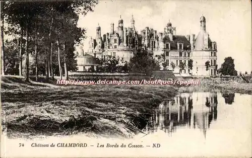 Chambord - Le Chateau Au Bord du Cosson - Ansichtskarte AK