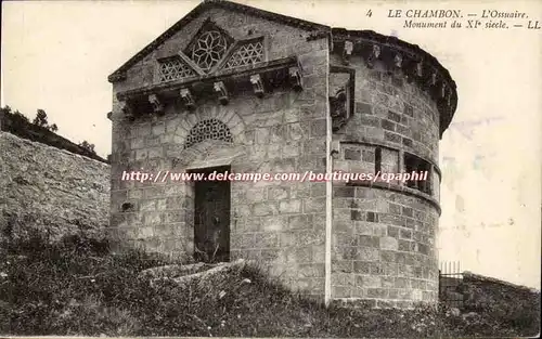 Le Chambon - L&#39Ossuaire - Monument du XI siecle - Cartes postales