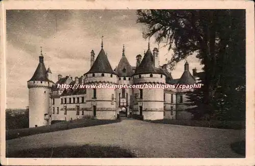 Chaumont Ansichtskarte AK Le chateau Habite par le cardinal d&#39Amboise Catherine de Medicis Diane de Poitiers