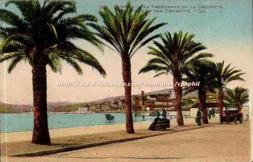 Cannes Cartes postales La promenade de la croisette