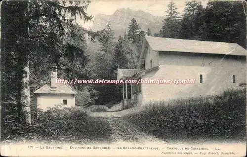 DAuphine Ansichtskarte AK Environs de Grenoble La grande chartreuse Chapelle de Casalibus