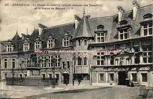 Grenoble Cartes postales Palais de justice ancien chateau des Dauphins