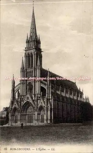 Bon SEcours Cartes postales L&#39eglise