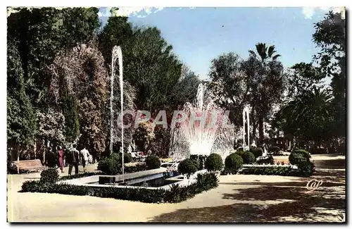 Afrique - Africa - Maroc - Oujda - Une Vue dans Jardin Public - Ansichtskarte AK