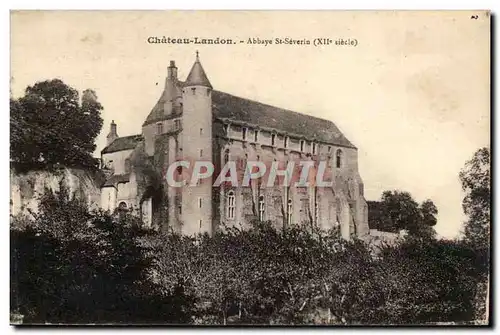 Chateau Landon Cartes postales Abbaye St Severin