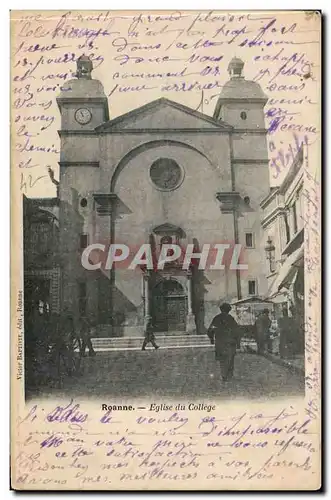 Roanne Cartes postales Eglise du college