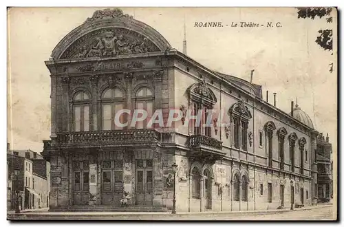 Roanne Cartes postales Le theatre