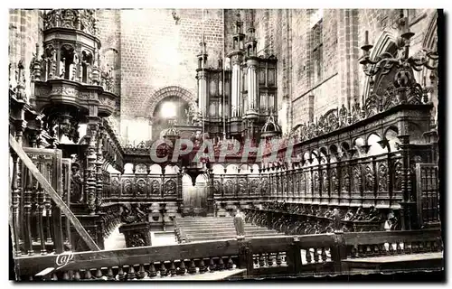 Saint Bertrand de Comminges Ansichtskarte AK Interieur de la cathedrale Les orgues