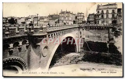 Montauban Cartes postales Pont des consuls