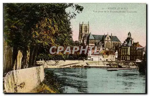 Meaux Cartes postales Vue prise de la promenade des Trinitaires