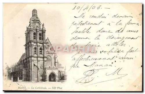 Blois Cartes postales La cathedrale