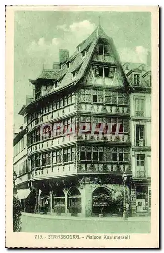 Strasbourg - Strassburg - Maison Kammerzel - Cartes postales